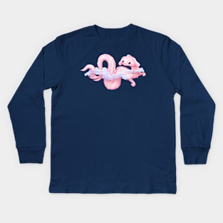 Your favourite 80's luck dragon Kids Long Sleeve T-Shirt